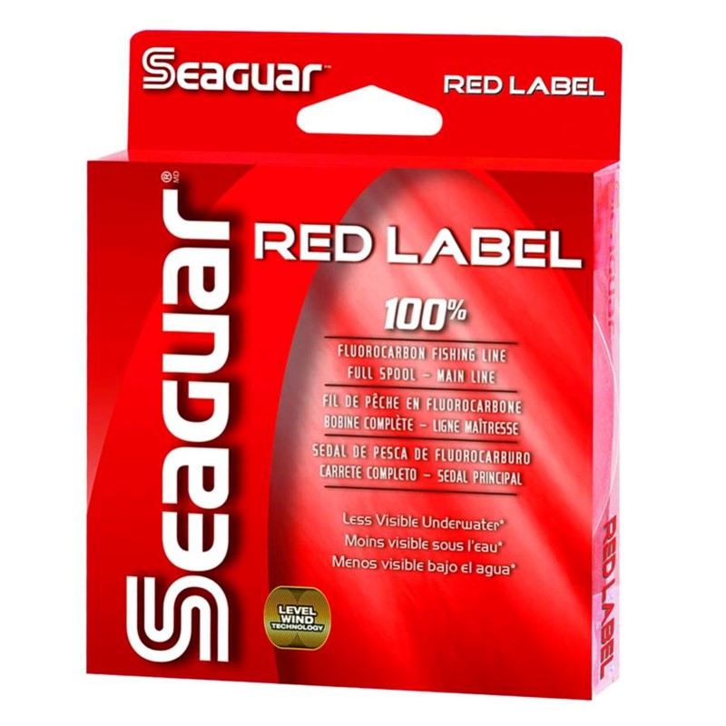 Seaguar Red Label 100% Fluoro  250yd 8lb 08RM250